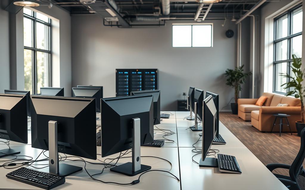 LAN office network setup