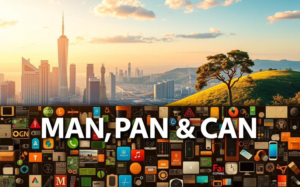MAN PAN CAN network types