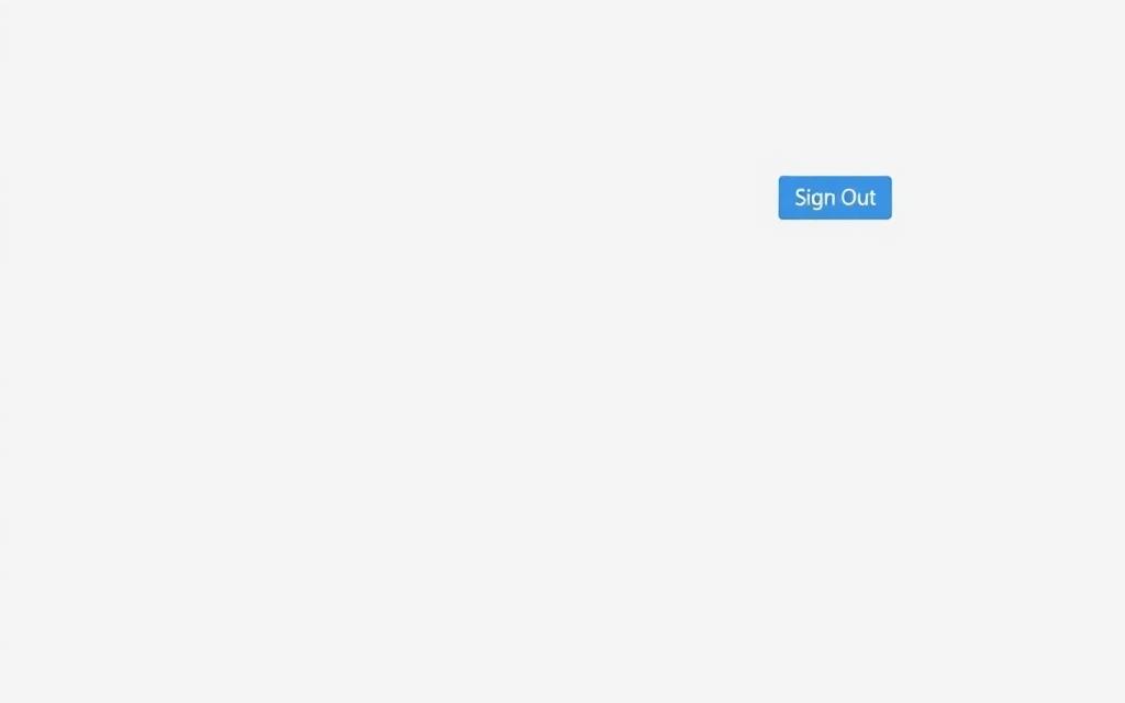 PlayStation website sign out