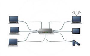 what is a computer network simple definition