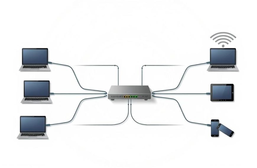 what is a computer network simple definition