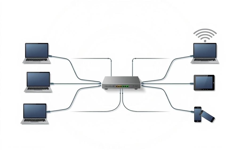 what is a computer network simple definition